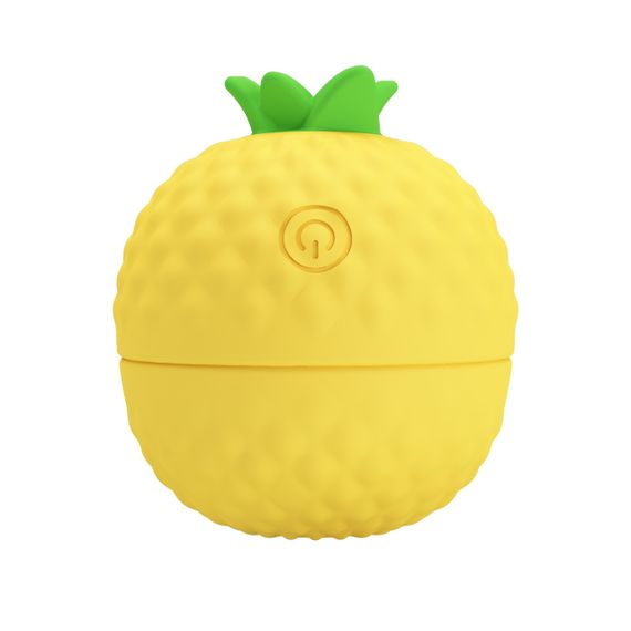 Кліторальний пульсатор PRETTY LOVE Pineapple Secret жовтий, 5,7 х 5,1 см Sex Aura | Зображення 2