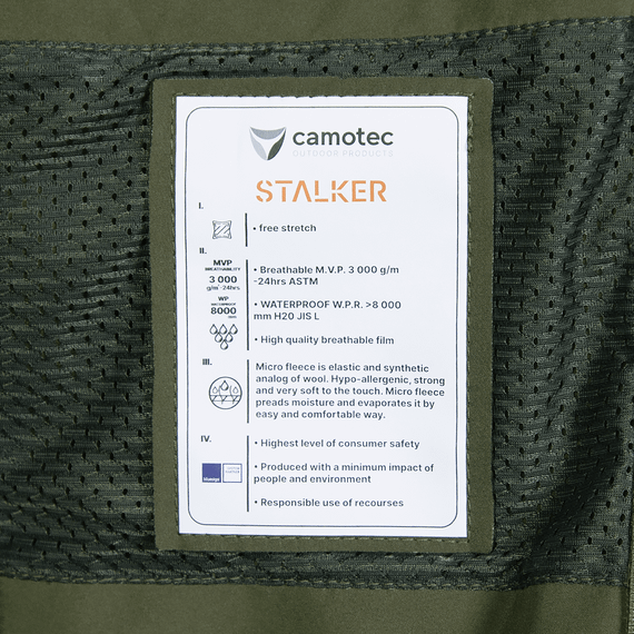 Жіноча куртка Stalker SoftShell Олива (7441), XL | Зображення 8