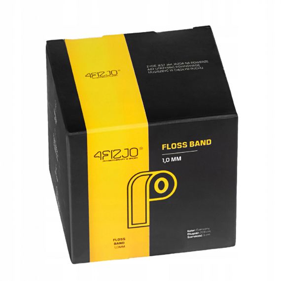 Стрічка компресійна для флоссингу 4FIZJO Floss Band 207 x 5 x 0.1 см 4FJ0519 (P-5907222931899) | Зображення 1