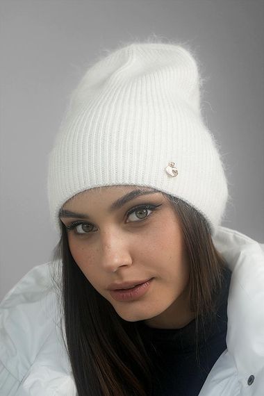 Шапка «Ажен» (4984) белый