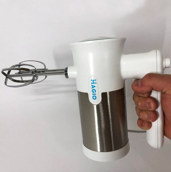 Міксер ручний Magio MG-230, потужний міксер, міксер блендер ручний, побутові міксери, кухонний міксер | Зображення 2