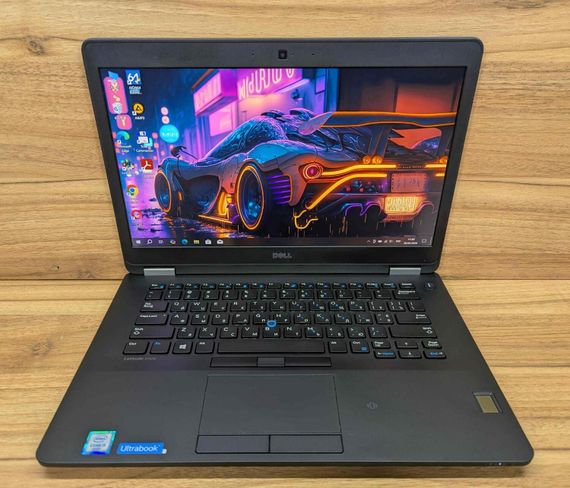Ультрабук Dell Latitude E7470 / 14" (1920x1080) IPS / Intel Core i5-6300U (2 (4) ядра по 2.4 - 3.0 GHz) / 8 GB DDR4 / 256 GB SSD / Intel HD Graphics 520 / WebCam / HDMI / Windows 10 б/у + Подарок Флэш-накопитель USB 32 GB | Зображення 1