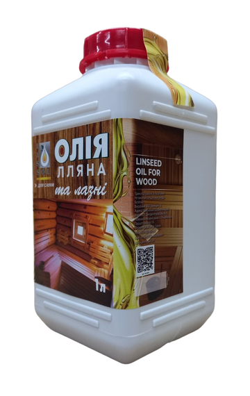 Масло льняное для сауны и бани LISSOL 1 л | Зображення 2