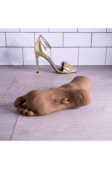 Мастурбатор стопа Zero Tolerance Pussy Footin коричневий, 23 см sexstyle | Зображення 8