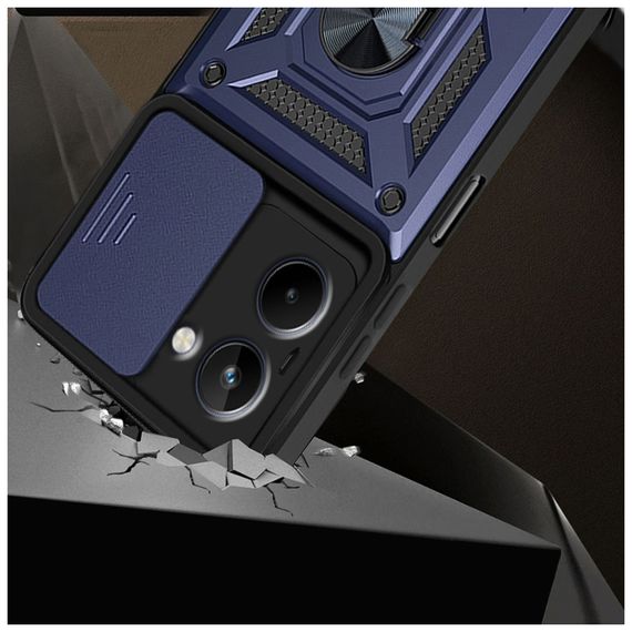 Чохол до мобільного телефона BeCover Military Xiaomi Redmi A5 / Poco C71 Blue (713544) | Зображення 3