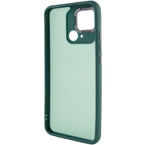 Чохол TPU+PC Lyon Frosted для Xiaomi Redmi 10C Green | Зображення 2