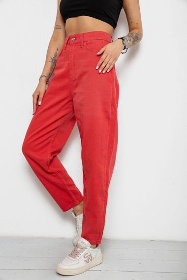Джинси жіночі, колір кораловий, 182R3972 | Зображення 2