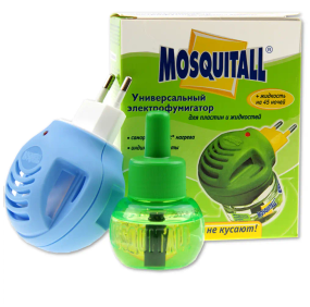 Комплект від комарів, прилад + рідина 45 ночей Mosquitall універсальний захист