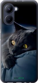Чохол на Realme C33 Димчастий кіт "825u-2870-2448"