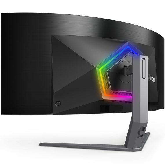 TFT 44.5" AOC AG456UCZD, OLED WQHD, 240Hz, 0,3ms, 2xHDMI, DP, USB-C, USB-hub, HAS, чорной | Зображення 7