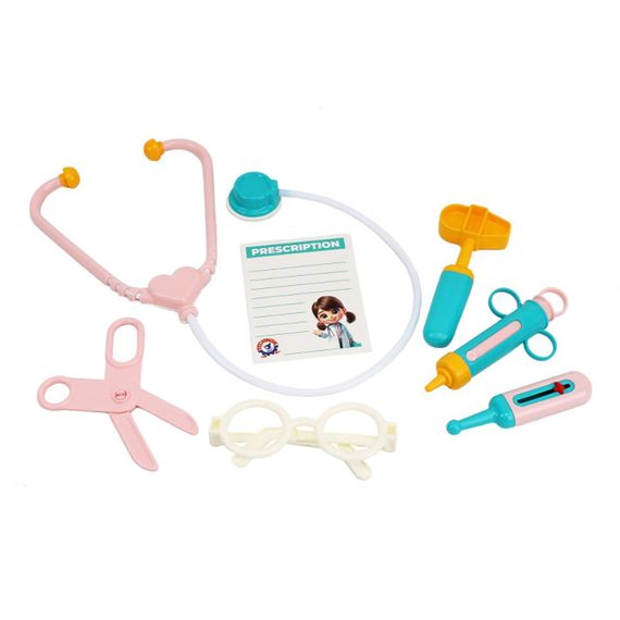 Детский игровой подарочный набор 3 в 1 "Play&pretend" 2277TXK врач, стилист, повар | Зображення 4
