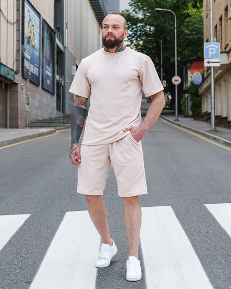 Комплект мустанг лето бежевый S M