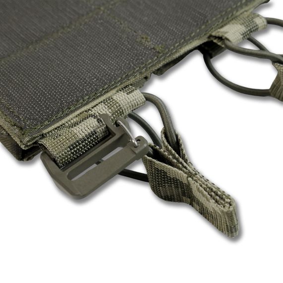 Съемная передняя панель к плитоноске с подсумками под 3 магазина пиксель | Зображення 4