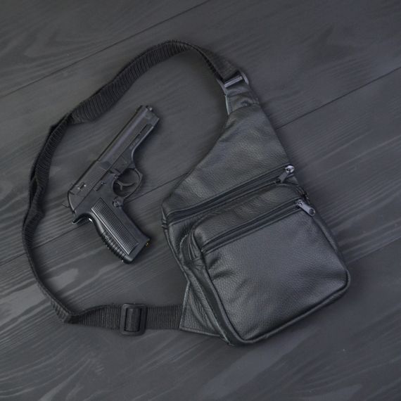 Сумка через плече Месенджер / Сумка тактична наплічна / Чоловіча сумка Месенджер шкіра / Сумка XA-482 для міста | Зображення 7