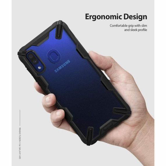 Чохол до мобільного телефона Ringke Fusion X Samsung Galaxy A20 Black (RCS4521) | Зображення 2