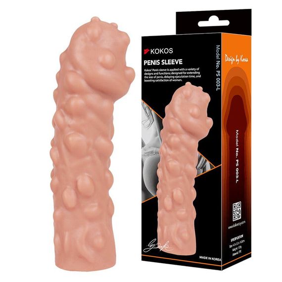 Насадка на член Kokos Penis Sleeve PS 003 L Sex Aura