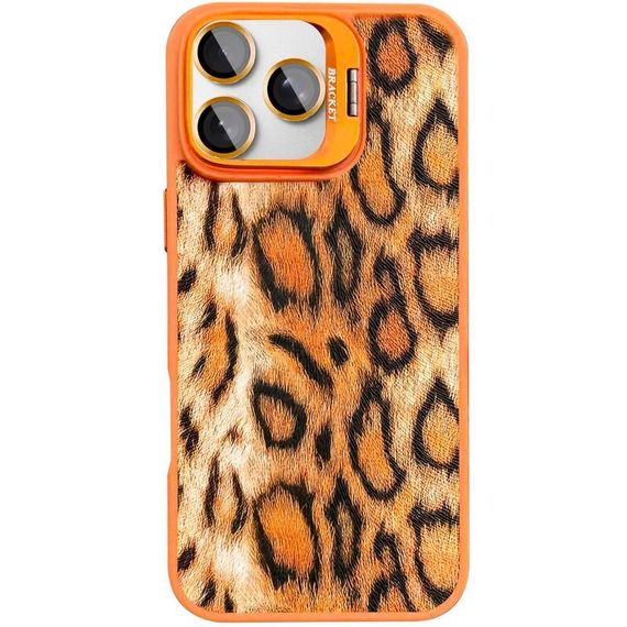 Чохол TPU+PC Wild Leopard with MagSafe and Lens для Apple iPhone 15 Pro Max (6.7") Orange | Зображення 3