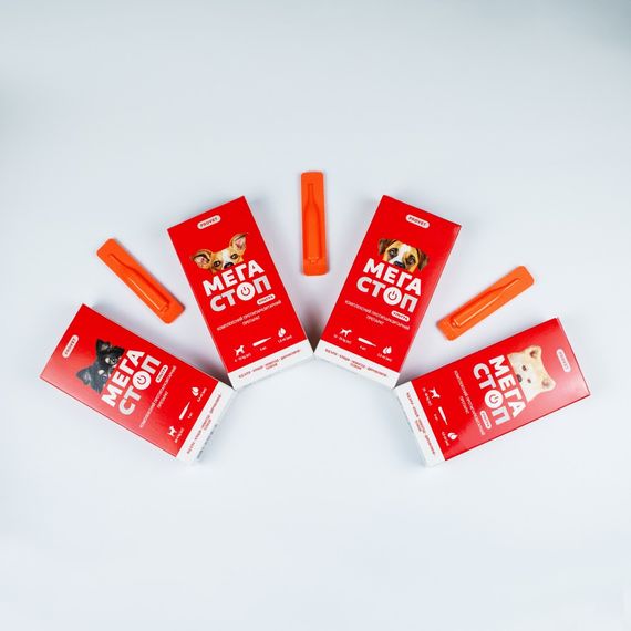 Краплі Provet МЕГАСТОП УЛЬТРА для собак усіх порід 4-10 кг 4 піпетки х 1 мл | Зображення 5