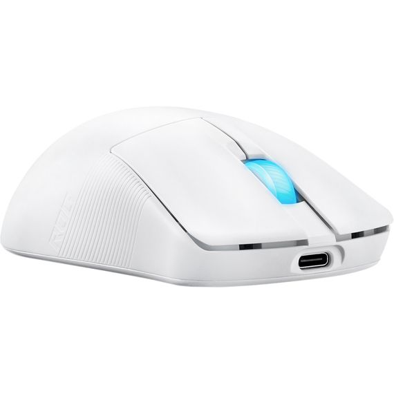 Мишка ASUS ROG Harpe Ace Mini Wireless/Bluetooth/USB White (90MP03Z0-BMUA10) | Зображення 5