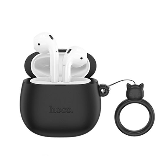 Беспроводные блютус наушники с микрофоном Hoco EW45 чорный | Зображення 2