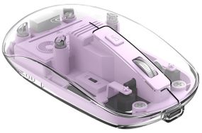 Миша XO M12 Bluetooth wireless transparent Purple