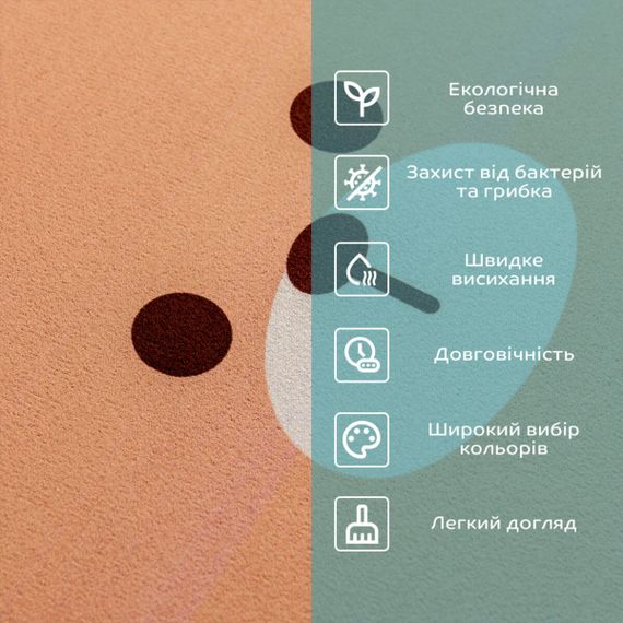 Вологопоглинаючий килимок 380х580х3мм (D) SW-00002556 | Зображення 3