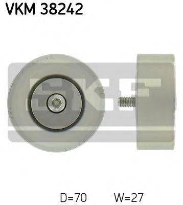 Натяжний ролик, поліклінового ременя (Вир-во SKF) SKF VKM38242 на BMW X3 (E83)