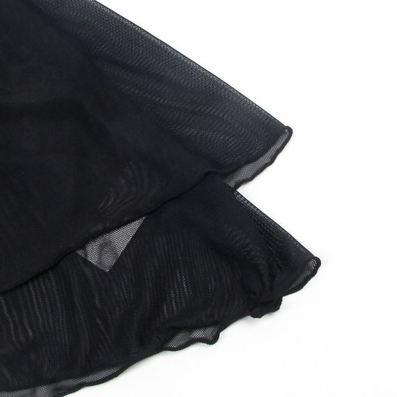 Платье с кружевом Star Night с ошейником и наручниками, бордово-черное, XS-S sexstyle | Зображення 8