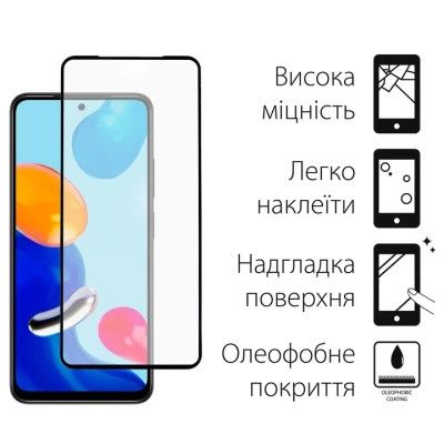 Чехол для мобильного телефона Dengos Kit for Xiaomi Redmi Note 11 Pro case + glass (Blue) (DG-KM-31) | Зображення 2