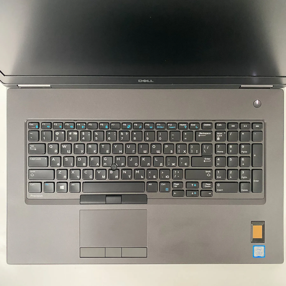 Мобильная рабочая станция Dell Precision 7740 / 17.3" (1920x1080) IPS / Intel Core i5-9400H (4 (8) ядра по 2.5 - 4.3 GHz) / 16 GB DDR4 / 1000 GB SSD / nVidia Quadro RTX 3000, 6 GB GDDR6, 192-bit / HDMI б/у + Подарок Беспроводная мышь / USB | Зображення 2