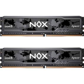 Модуль памяти для компьютера DDR5 32GB (2x16GB) 5600 MHz NOX Apacer (AH5U32G56C522MBAA-2)