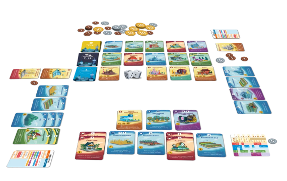 Настольная игра Наши города: Мачи Коро 2 (Machi Koro 2) укр. | Зображення 2