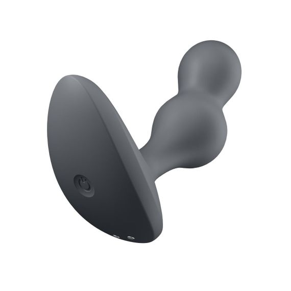 Віброанальна смарт-пробка Satisfyer Connect Deep Diver сірий Sex Aura | Зображення 1