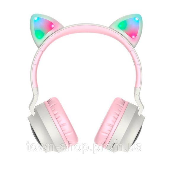 Беспроводные Bluetooth наушники HOCO W27, Pink/Gray, Box | Зображення 2