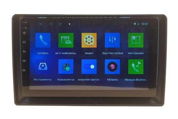 Автомагнітола Volkswagen Universal 9 CAN Android 10.1 4/32 (MER-14147_6006) | Зображення 1