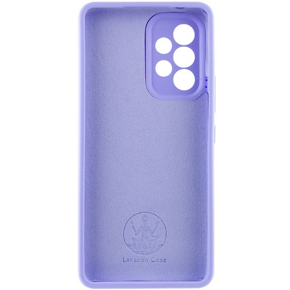 Чехол Silicone Cover Lakshmi Full Camera (AAA) для Samsung Galaxy A33 5G Сиреневый / Dasheen | Зображення 2