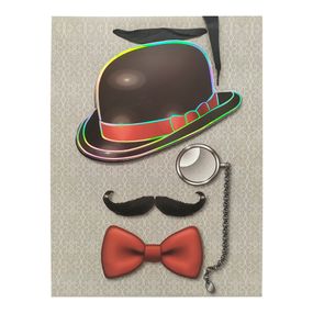 Подарочный пакет "Джентельмен" 2379L, 40 х 30 х 0,1 Вид 4