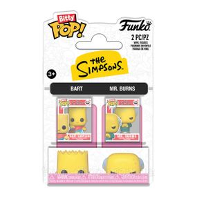 Набор игровых фигурок Bitty POP! серии Симпсоны – Барт и Мистер Бёрнс
