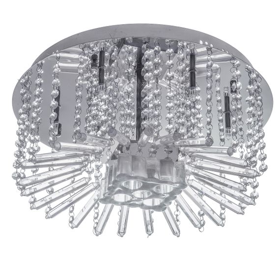 Люстра потолочная галогенная LED G4 20W Glass (BR-01 317C/7)