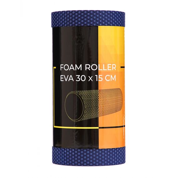 Масажний ролик Cornix EVA+ 30 x 15 см (валик, ролер) XR-0299 Navy Blue | Зображення 2