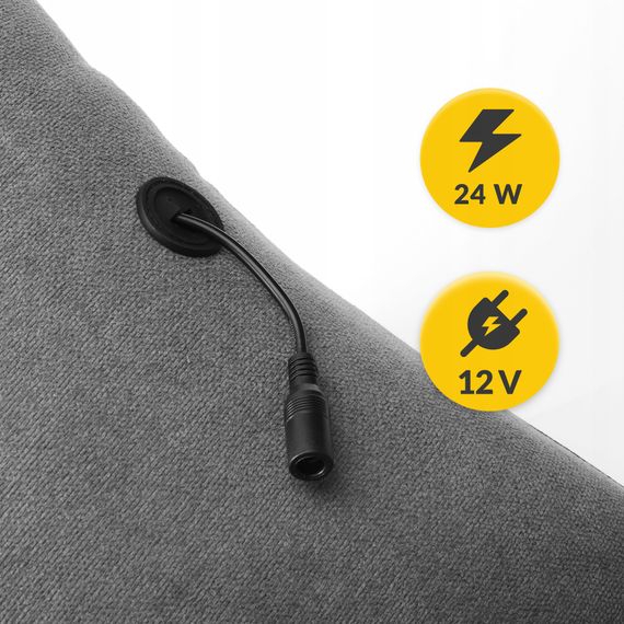 Подушка-масажер 4FIZJO Shiatsu Lite Black (P-5905973404136) | Зображення 4