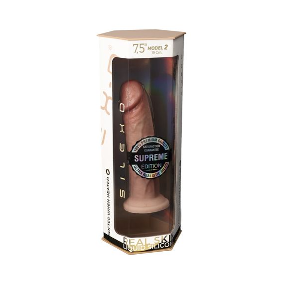 Фалоімітатор SilexD Henry Flesh Premium Real Skin (MODEL 2 size 7.5in) | Зображення 5