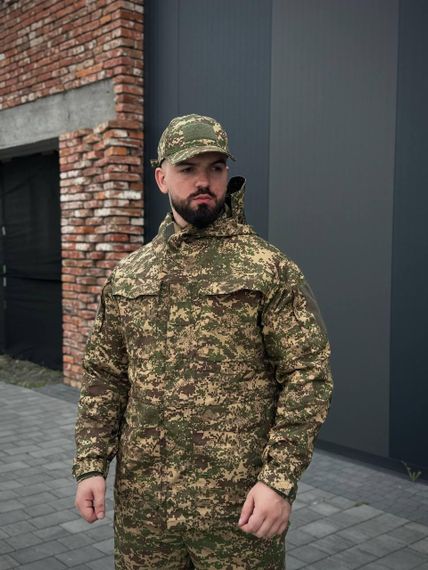 Комплект 4 в 1 Хіжак Парка+Убакс+Штані+бейсболка R Military+ | Зображення 9