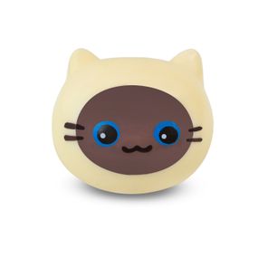Игрушка антистресс "Котик" YabbaDabba YD2562 сквиш 8см, Цена за 1 штуку, в пакете (6906231358677) Бежевый