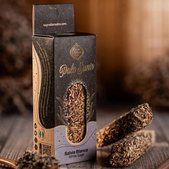 Дерево Пало Санто з Білою Шавлією  1 шт. Sagrada Madre 7798348235286 | Зображення 2