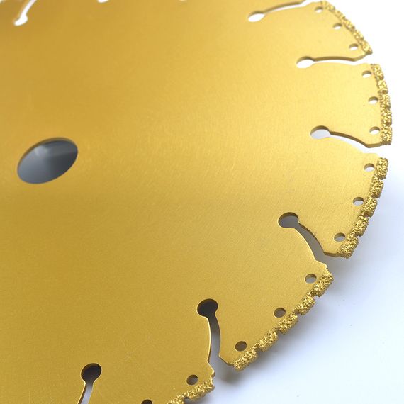 Диск для бетону універсальний 230х22.2х2.5мм PRO (вакуумне зварювання, перфорований сегмент) APRO 8307421 | Зображення 7