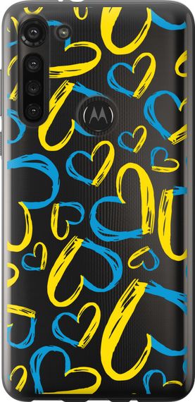 Чехол на Motorola G8 Power Сердца UA "5292u-1940-17620"