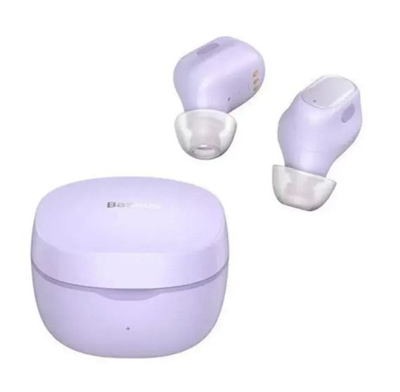 Беспроводные наушники Baseus Bowie WM01 True Wireless Earphones Purple | Зображення 2