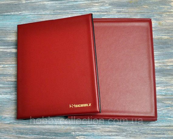 Альбом на банкноти Schulz Optima 230х275х45 - 10 листів / папка+чохол | Зображення 2