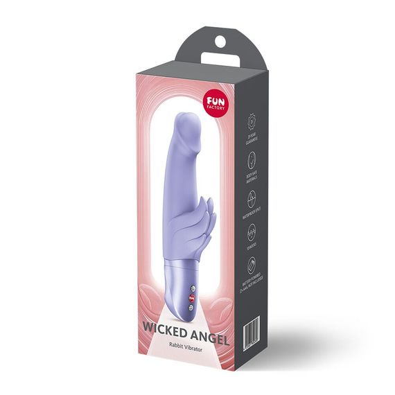 Вібратор-кролик Fun Factory Wicked Angel Purple | Зображення 2